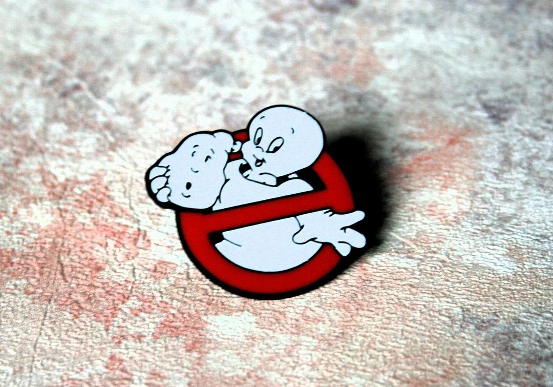 High quality Halloween Pin: "Casper Friendly Ghost". Halloween accessories. Classic 90s Horror pi... | Etsy ROW