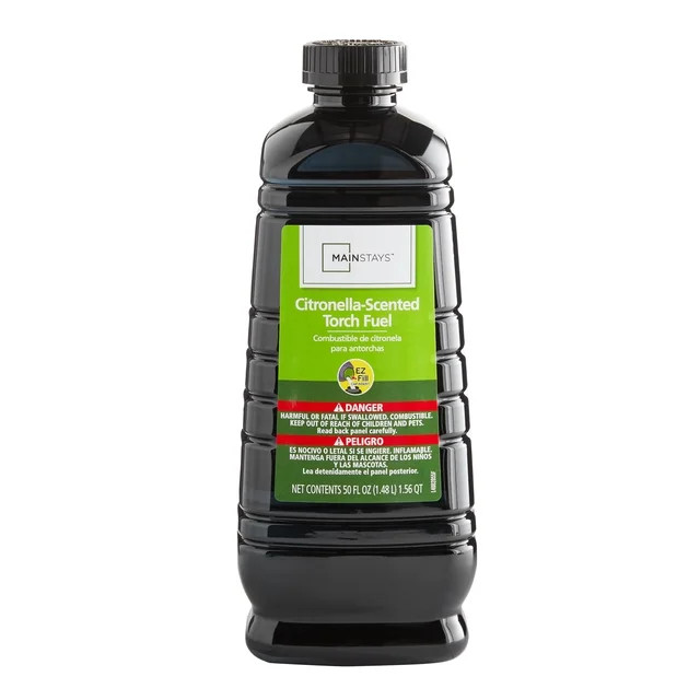 Mainstays 50 Oz Easy Pour Citronella-Scented Torch Fuel | Walmart (US)