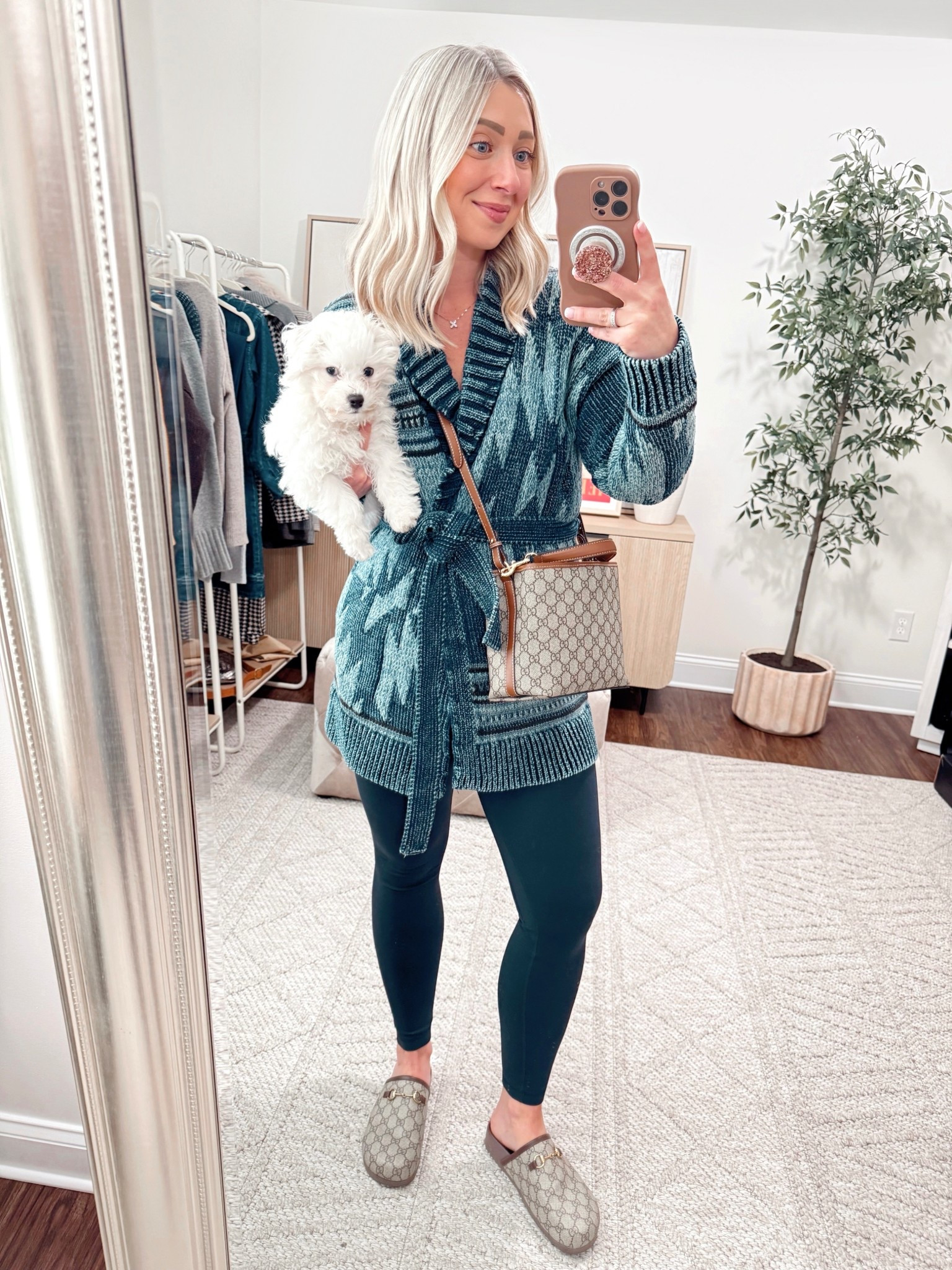 He makes my outfit look cuter 😜🐶 …this wrap cardigan is from last year but I found several similar to get the same look! 💙 Shop everything via the 🔗 in my bio! 

Casual outfits, wrap cardigan, winter outfits 

#LTKFindsUnder100 #LTKHoliday #LTKPetite