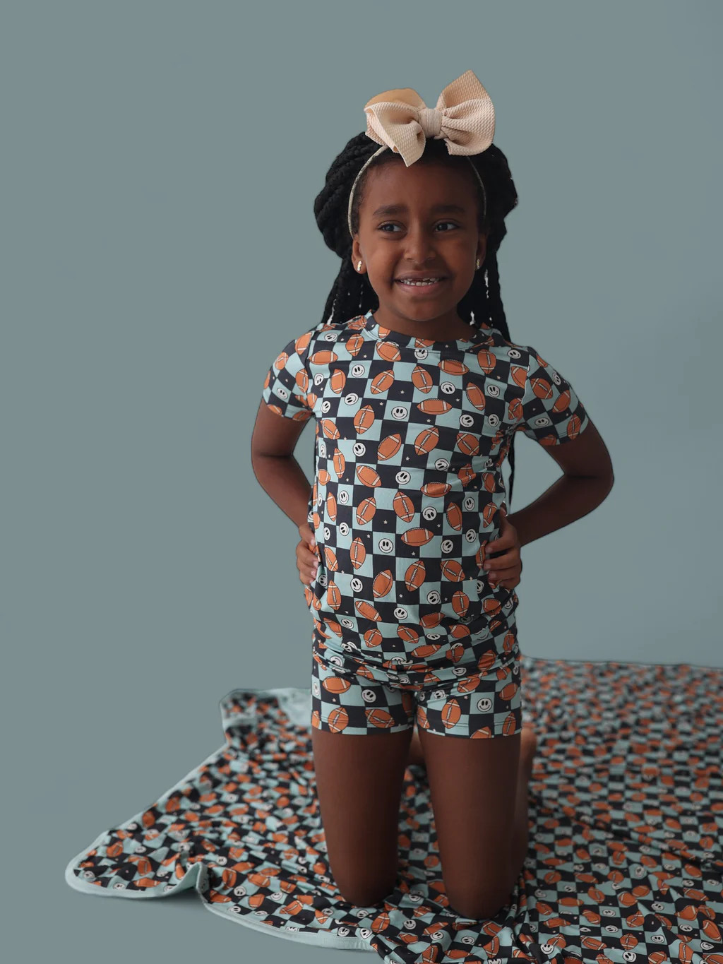 EXCLUSIVE LUKE'S FANTASY FOOTBALL DREAM SHORT SET | Dream Big Little Co.