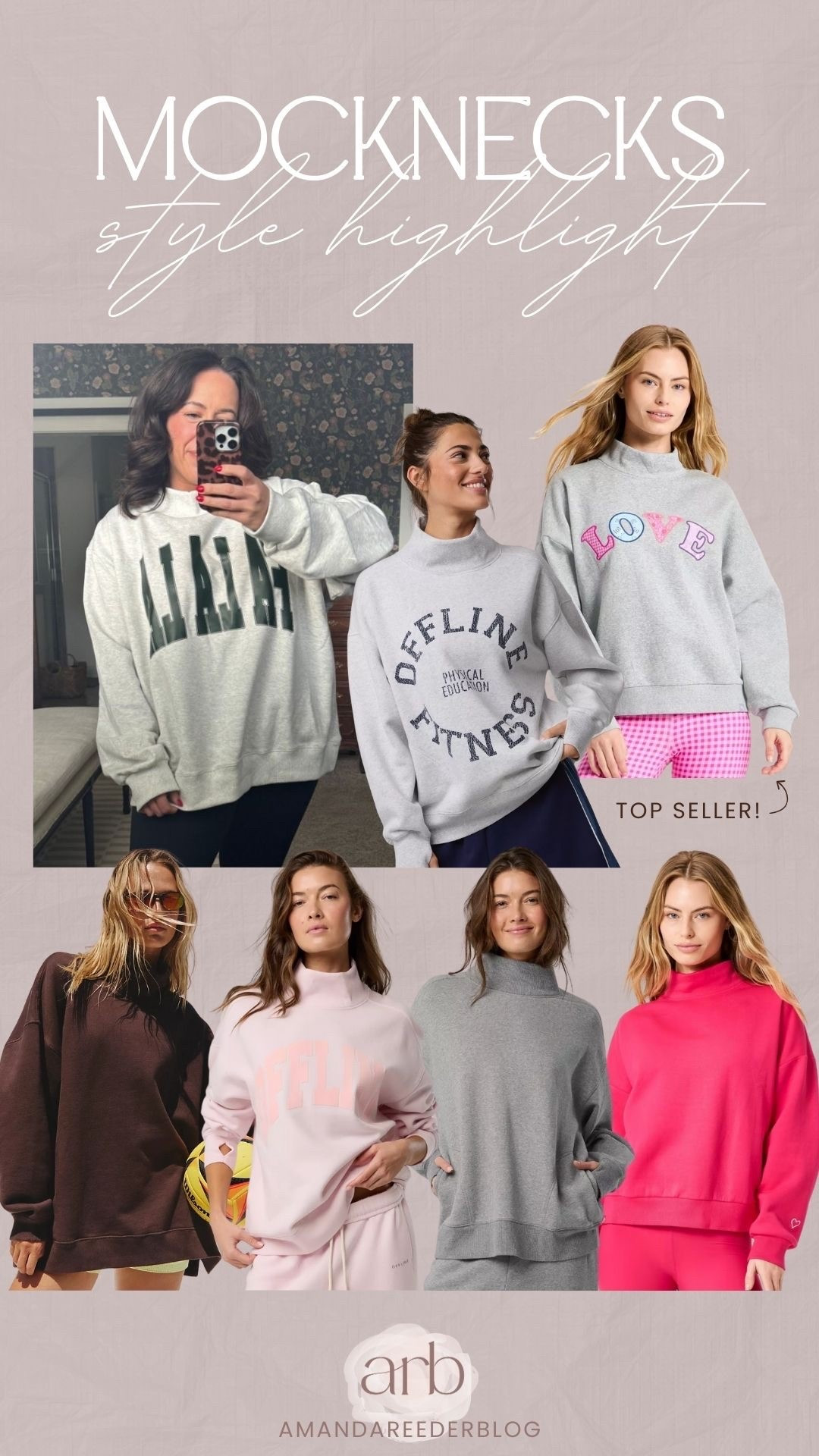 Style Highlight: Mocknecks - these are SO in right now! Linked a few of my faves for ya😍

#LTKSeasonal #LTKFindsUnder50 #LTKActive