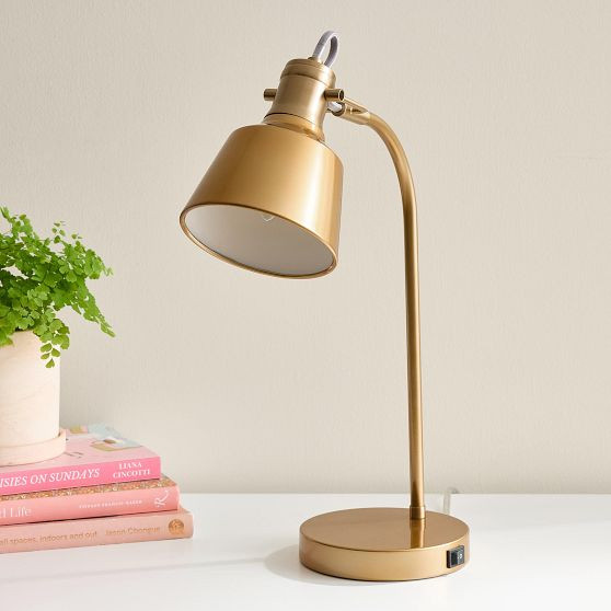 Mini Taylor Desk Lamp with USB Port (18") | Pottery Barn Teen