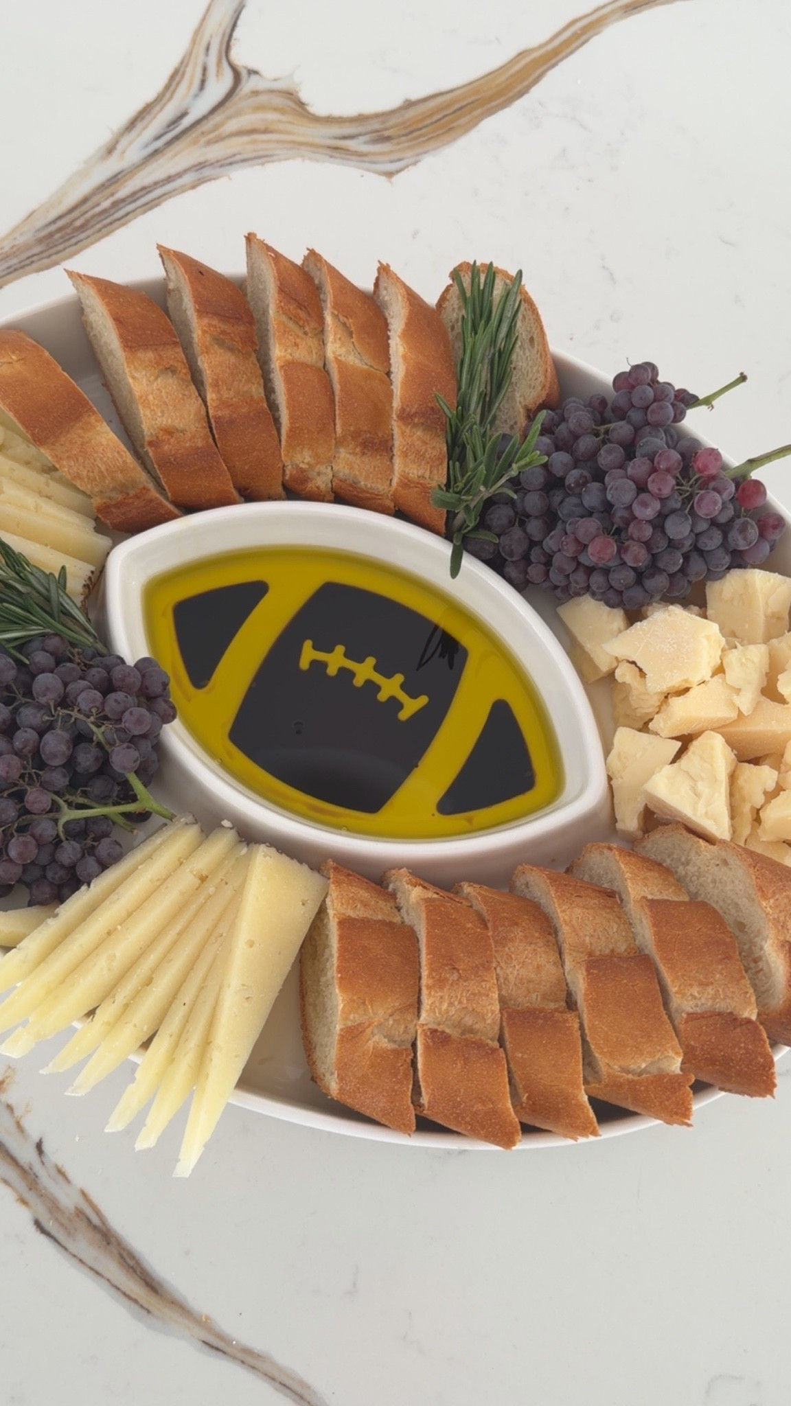 Football gameday charcuterie board snack tray 🏈🥖🧀🍇

#LTKfoodie #LTKSeasonal #LTKHome