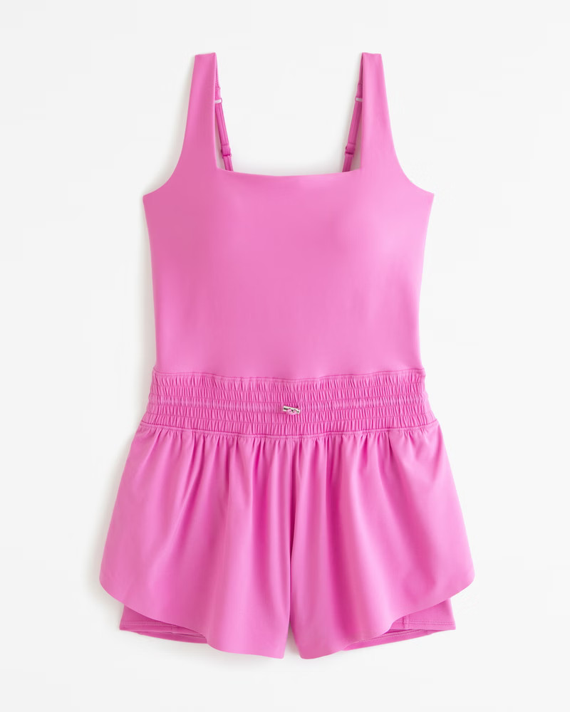 Women's YPB sculptLUX Hybrid Flyaway Onesie | Women's Dresses & Jumpsuits | Abercrombie.com | Abercrombie & Fitch (US)