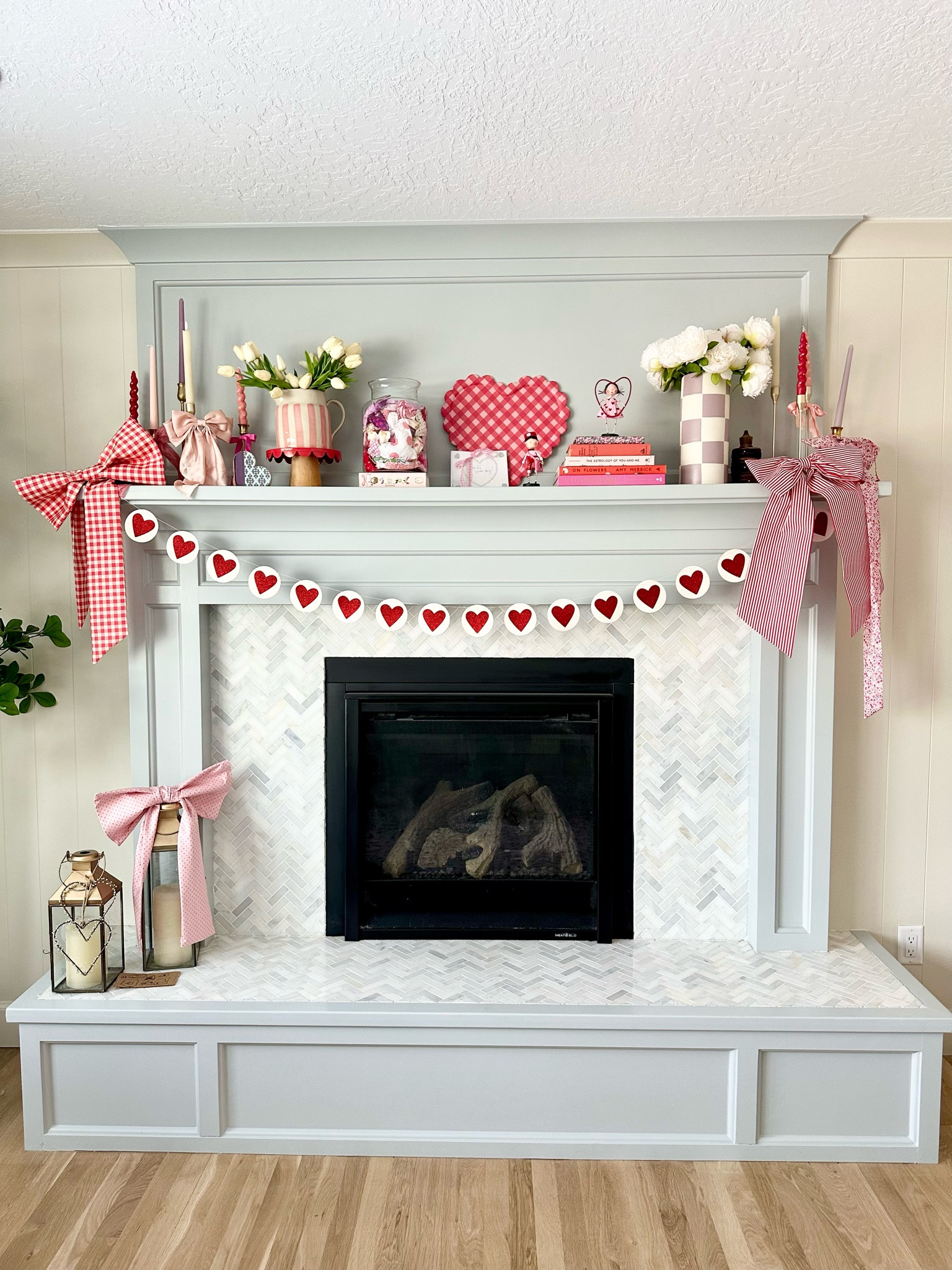 Valentine mantel decor!

#LTKHome #LTKMostLoved #LTKSeasonal