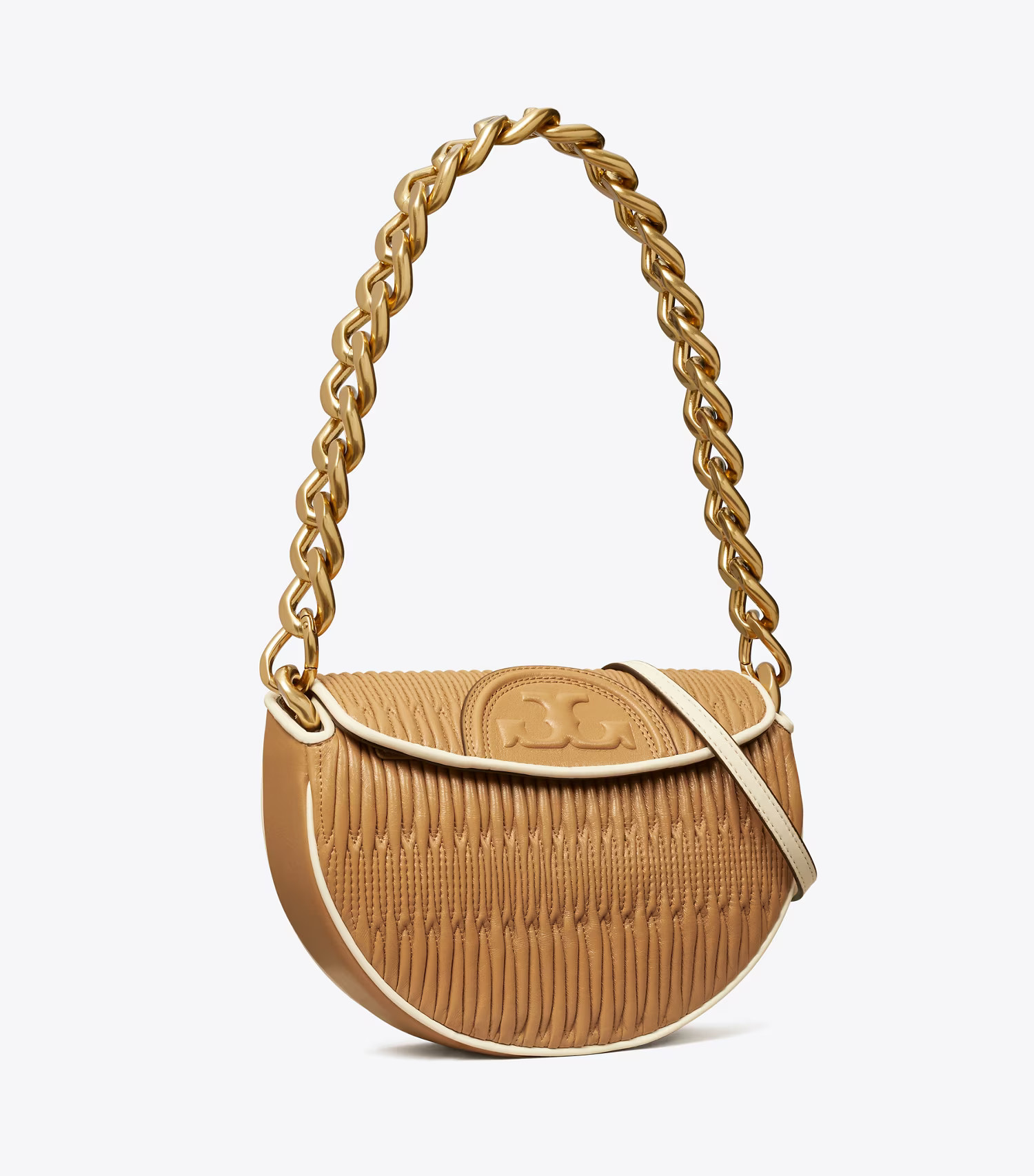 Mini Fleming Soft Pleated Crescent Bag: Women's Designer Shoulder Bags | Tory Burch | Tory Burch (US)