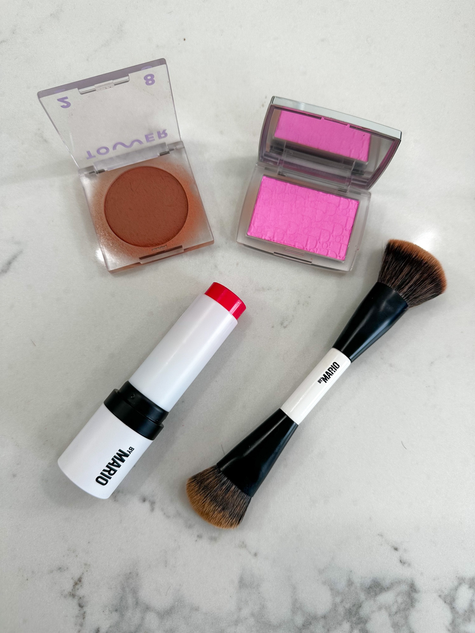 My top 3 favorite blushes and my holy grail brush from Makeup By Mario!💋✨
Dior- shade 001 Pink
Tower 28- shade Magic Hour
Makeup by Mario- shade Rasberry

#LTKFind #LTKstyletip #LTKbeauty