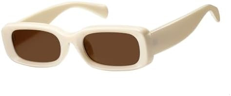 kimorn Retro Rectangle Sunglasses for Women Men Thick Frame Sun Glasses UV Protection Shades K170... | Amazon (US)