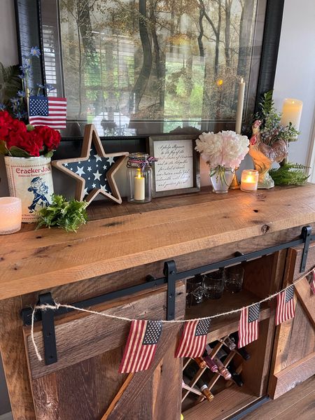 Fourth of July decor, red white and blue decorations, summer home decor, farmhouse style 

#LTKParties #LTKFindsUnder50 #LTKHome