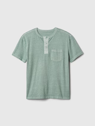 Kids Vintage Henley T-Shirt | Gap (US)