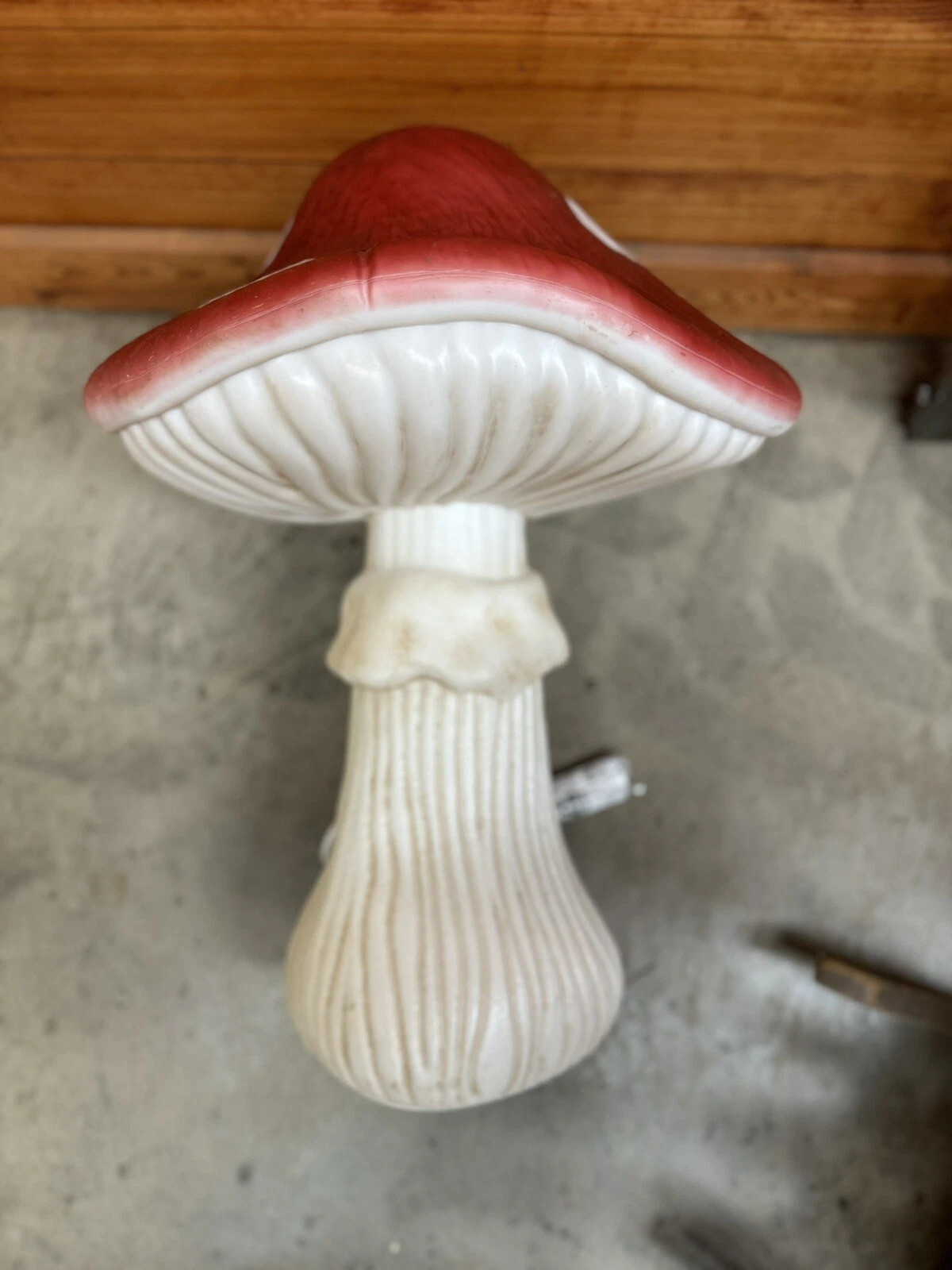 EXCLUSIVE CRACKER BARREL Red Mushroom Blow Mold 24” Plug In  Rare! | eBay US