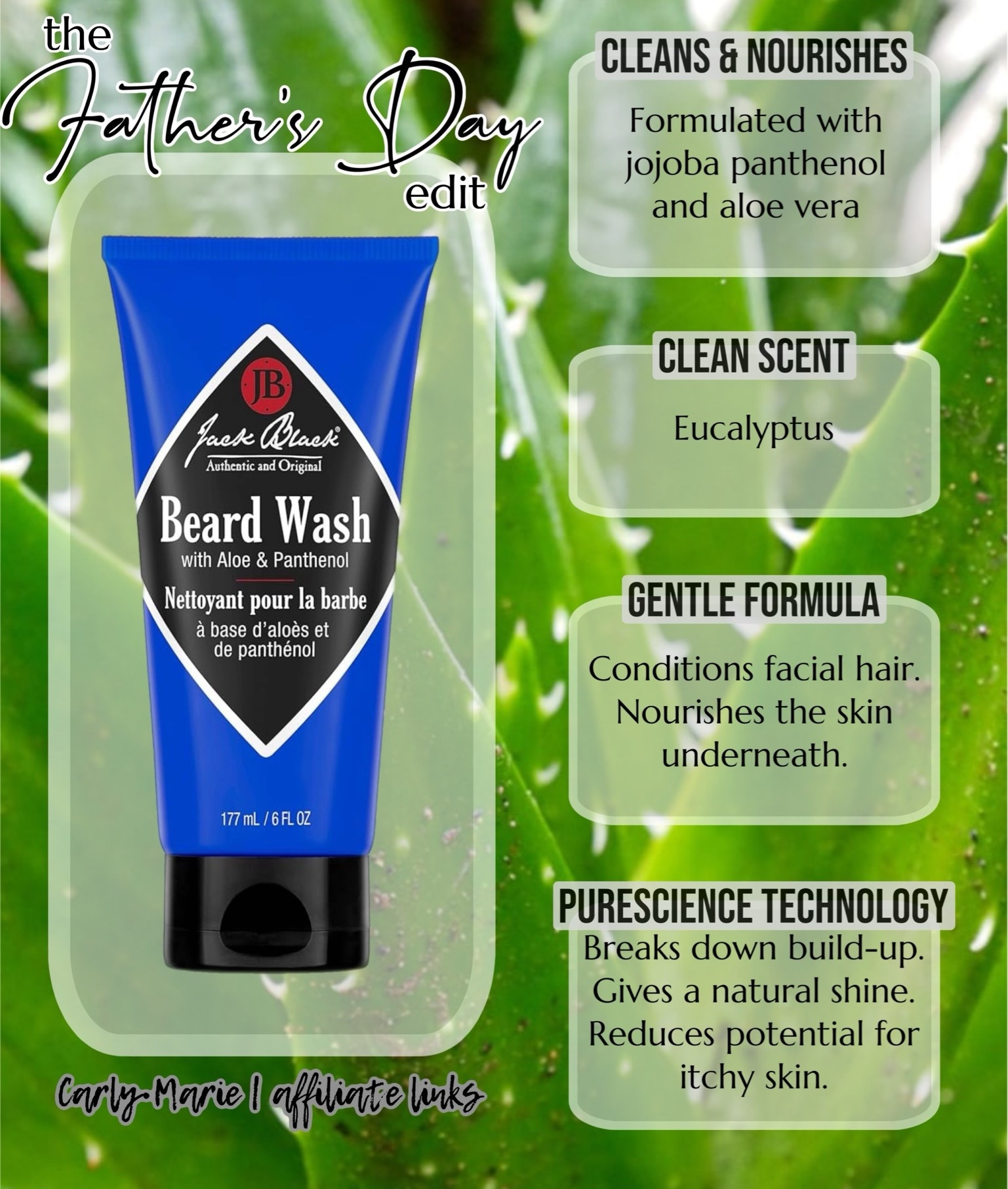 As much as we LOVE a good beard…… 🧔‍♂️

We should probably encourage the men in our lives to take care of theirs. Right? Right. ✅

Jack Black’s beard wash cleans the facial hair AND the skin underneath, leaving them both nourished and moisturized. 💦

Jack Black is a trusted name in men’s self care, and trusting the name with the beards in our lives is no different. 👏

#LTKselfcare #LTKMens