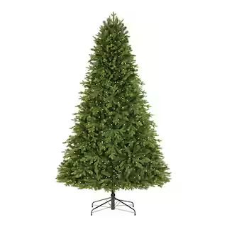Home Decorators Collection 7.5 ft. Pre-Lit Swiss Mountain Spruce Artificial Christmas Tree with T... | The Home Depot