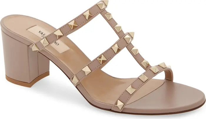 Rockstud Slide Sandal (Women) | Nordstrom