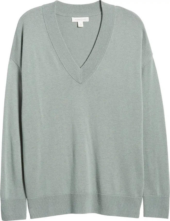 Relaxed V-Neck Sweater | Nordstrom