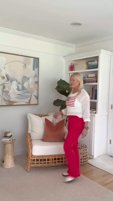 Labor Day Weekend, dressed 🇺🇸 This crochet flag sweater + pink flare jeans combo is giving all the patriotic-but-still-chic vibes to close out summer. Easy, festive, and perfect for a cookout, a parade, or just soaking up the last long weekend of the season. Similar items linked below 🎉🤍❤️ Shop my LTK for all the details!

#LTKootd #LTKgrwm #LTKOver40