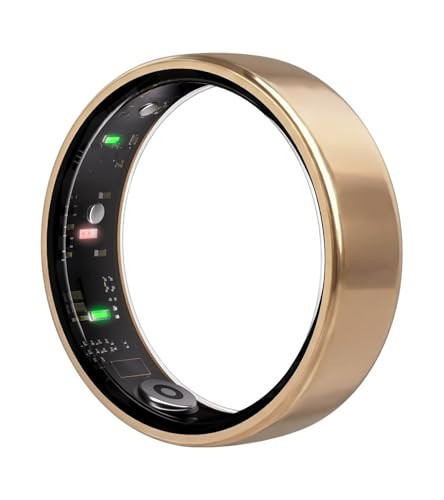 femometer Ring Air | Ultra-Thin Smart Ring | Sleep/Heart Rate/SpO2/Stress | Women's Health & Fertility Tracker with BBT Technology | Hot Flash Monitoring | Free Subscription - Size8 | Amazon (US)