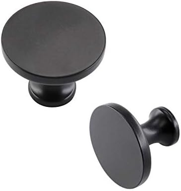 goldenwarm Black Cabinet Knobs 15 Pack Kitchen Drawer Knobs - LS9189BK Black Hardware for Cabinets K | Amazon (US)