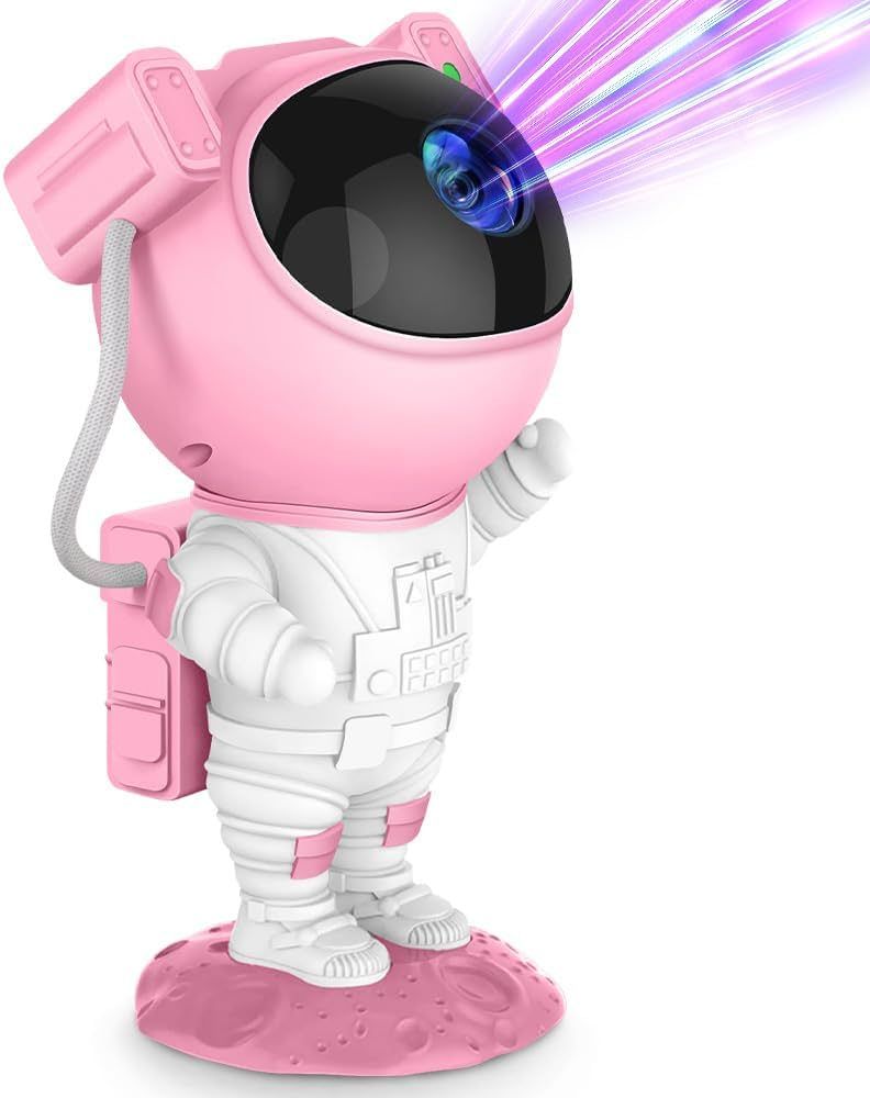 Moofahom Astronaut Star Projector Galaxy Night Light with Timer and Remote Starry Nebula LED Lamp... | Amazon (US)