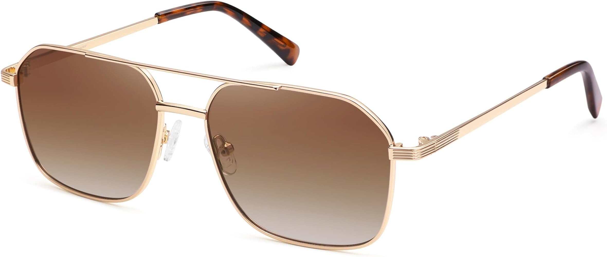 AMOMOMA Retro Oversized Square Aviator Sunglasses for Women Men, 2025 Fashion Vintage Trendy Larg... | Amazon (US)