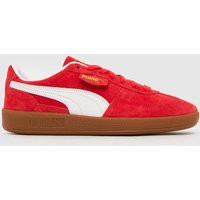 PUMA Palermo Trainers in Red | Schuh