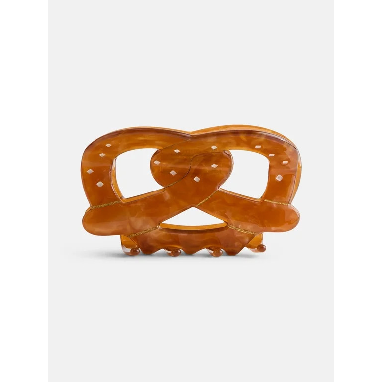 No Boundaries Pretzel Hair Claw Clip | Walmart (US)