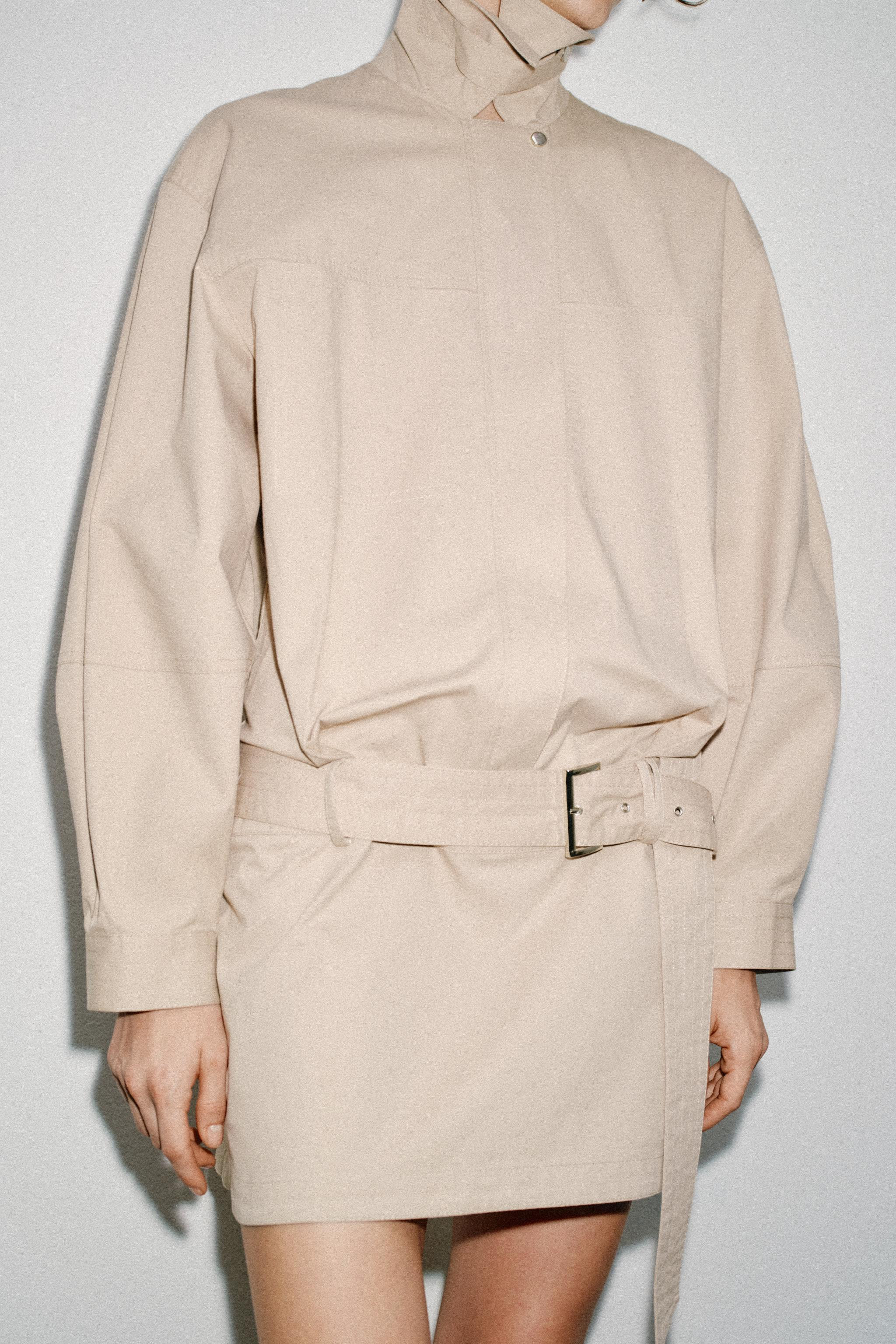 MINI DRESS WITH BELT | Zara UK