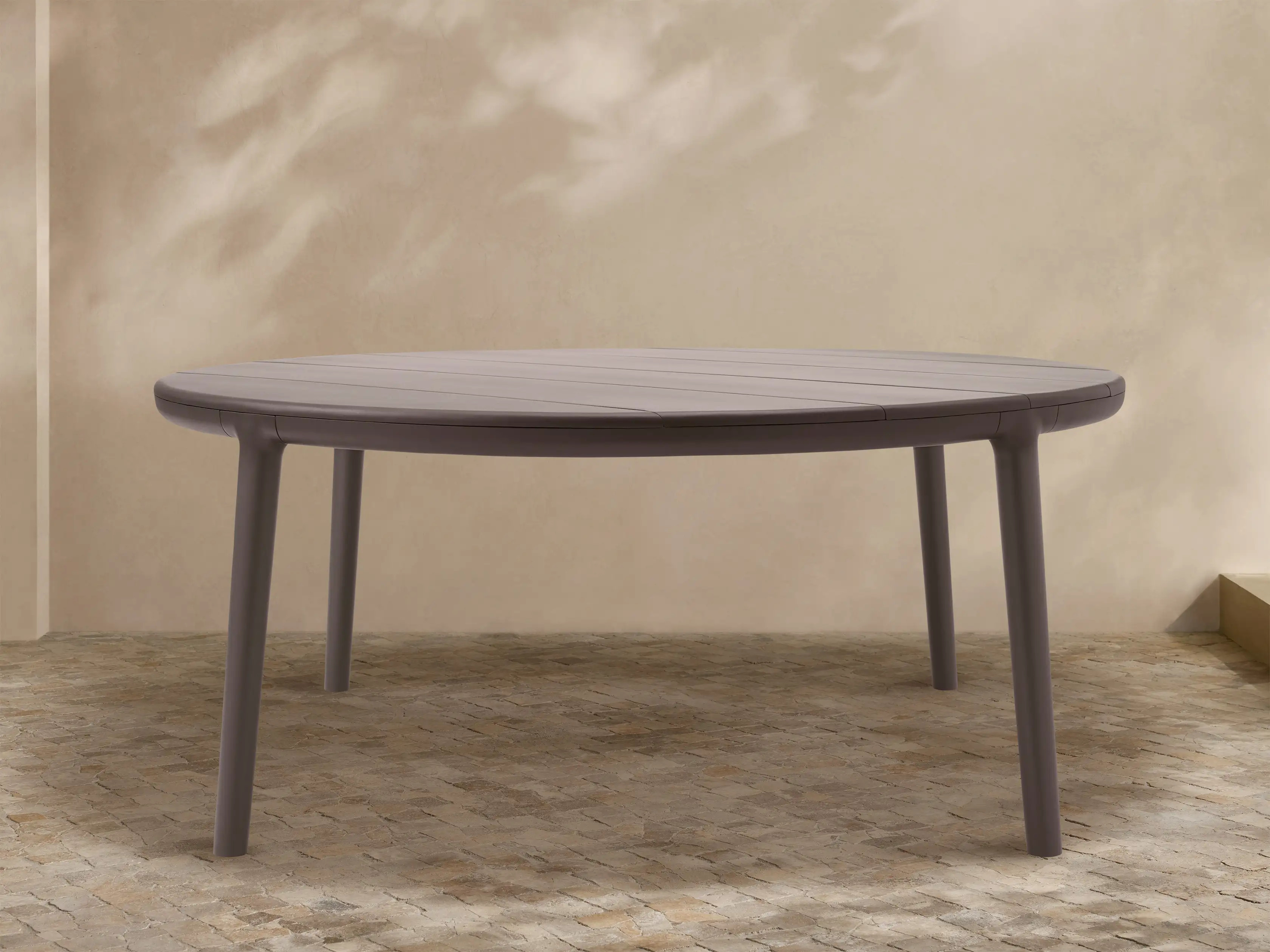Puglia Outdoor Aluminum Round Dining Table | Arhaus