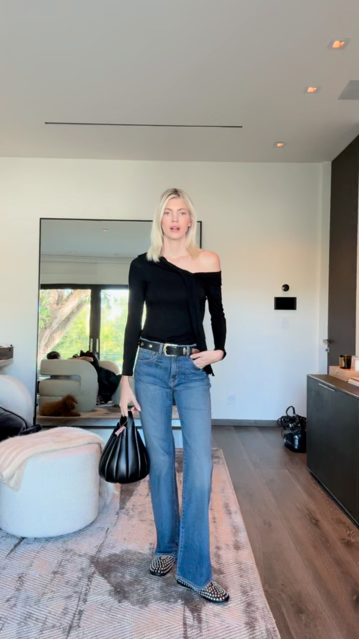 Love an easy go-to outfit! Obsessed with the ballet shoe trend 🖤 

 

#LTKWatchNow #LTKStyleTip