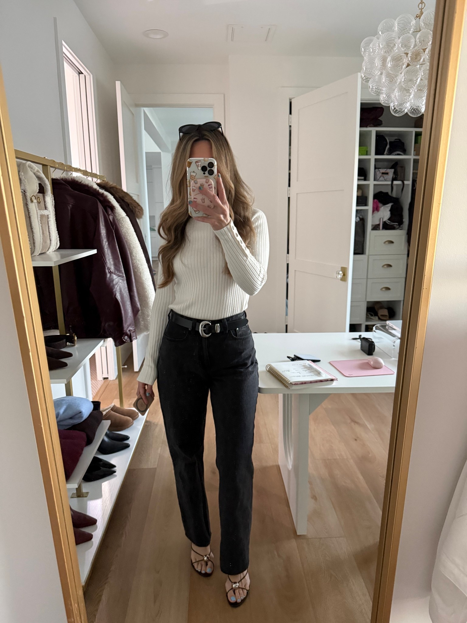 Friday date night outfit
Mockneck sized up to medium
Jeans 25
Heels tts 

#LTKOver40 #LTKSeasonal