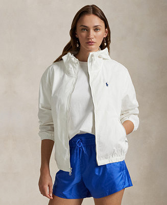Polo Ralph Lauren Women's Twill Hooded Jacket - Macy's | Macy's