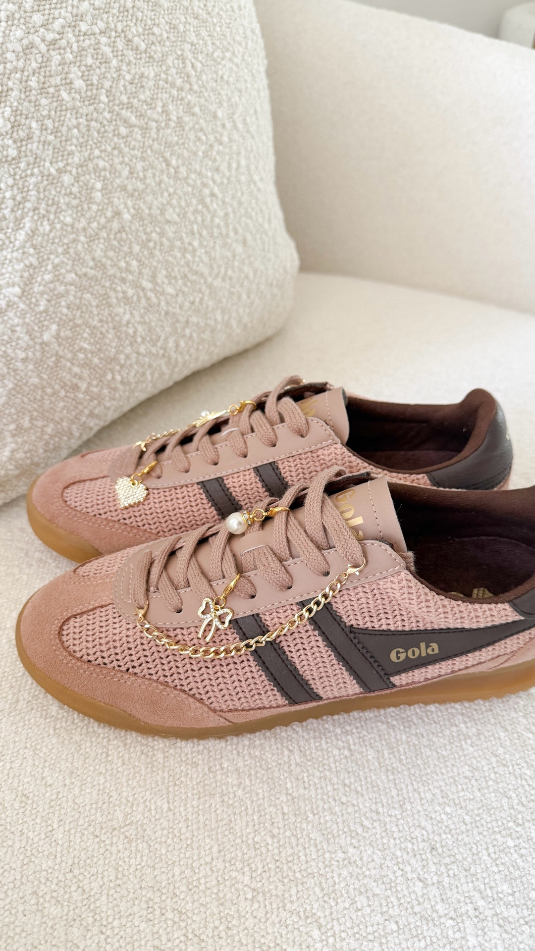 Added some cute charms to my new fall sneakers!! These shoes fit TTS 🤎 I got my usual size 8.

Shoe charms, Gola, Amazon finds, casual wear, fall fashion, new arrivals, bow charm, gold accessories, fancythingsblog 

#LTKStyleTip #LTKShoeCrush #LTKTravel