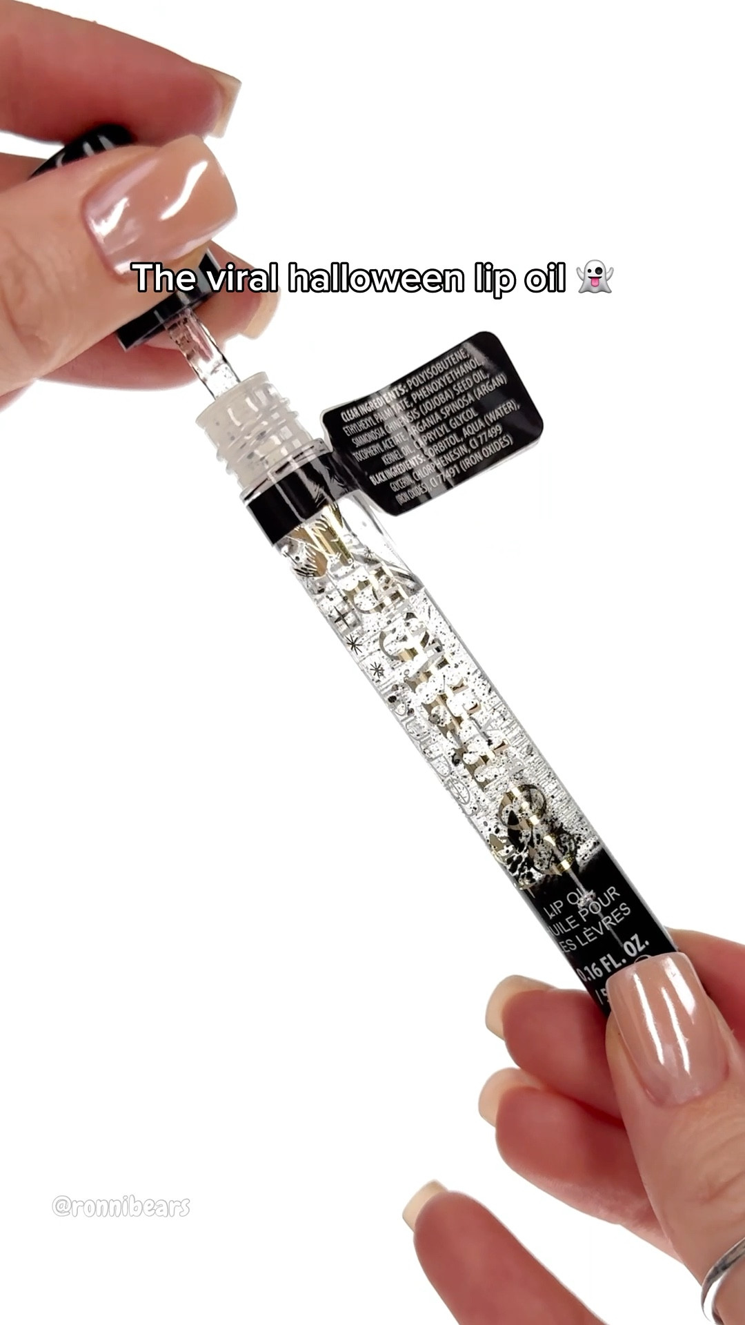 Technic Cosmetics Gothica Lip Oil in Blackheart 🛍️

This bi-phase black lip oil is perfect for this year’s Halloween makeup look 👻 It’s hydrating, spooky and fun to use! 

Linked here along with my other favourite Halloween makeup finds 🎃✨

#LTKbeauty #LTKautumn #LTKuk