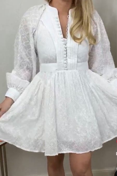 Amazon dress
Zimmermann dupe
White Dress
Summer dress
Summer outfit
Amazon fashion 
Amazon finds
#ltkunder100
#ltkunder50


#LTKSeasonal #LTKU