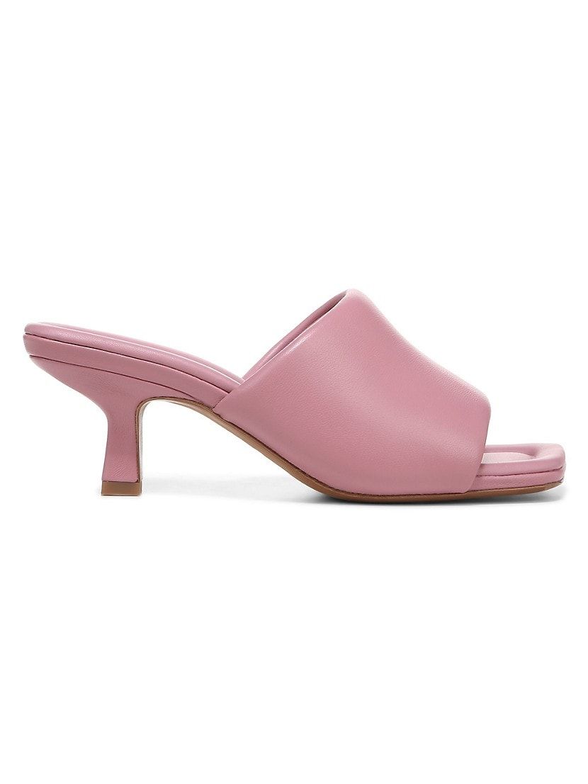 Ceil 60MM Leather Mules | Saks Fifth Avenue