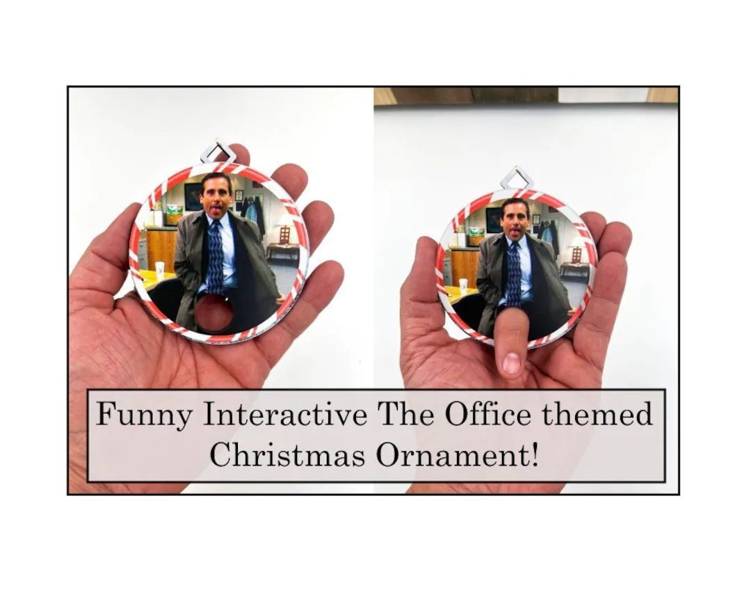 Michael Scott Flasher Ornament Michael Finger the Office - Etsy | Etsy (US)