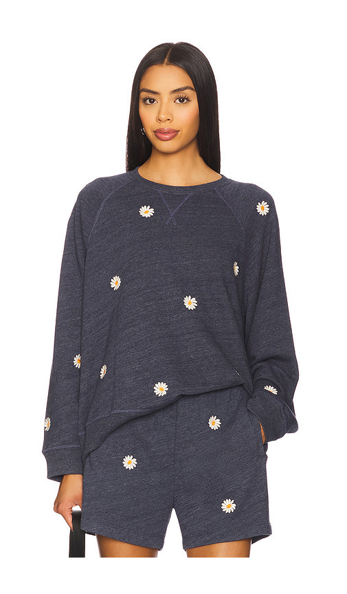 Slouch Sweatshirt in Heathered Vintage Blue | Revolve Clothing (Global)
