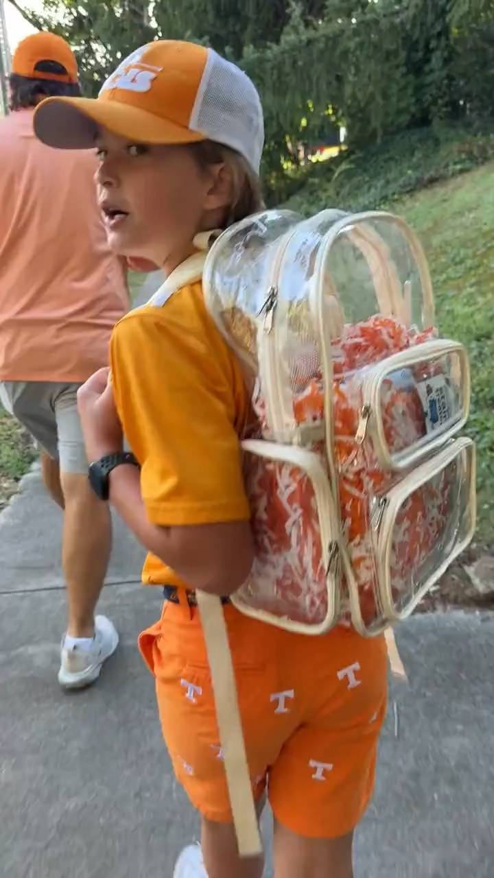 The best clear backpack!! Game Day ready on Rocky Top!! Give me all the orange!!

CODES: 
Allie + Bess - Catherine20
Sprinkled with Pink - Catherine10

#LTKdayinmylife #LTKKids #LTKmomlife