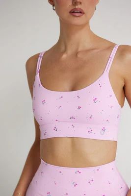 Astoria LUXE BLOSSOM Sports Bra - Cherry | astoria activewear