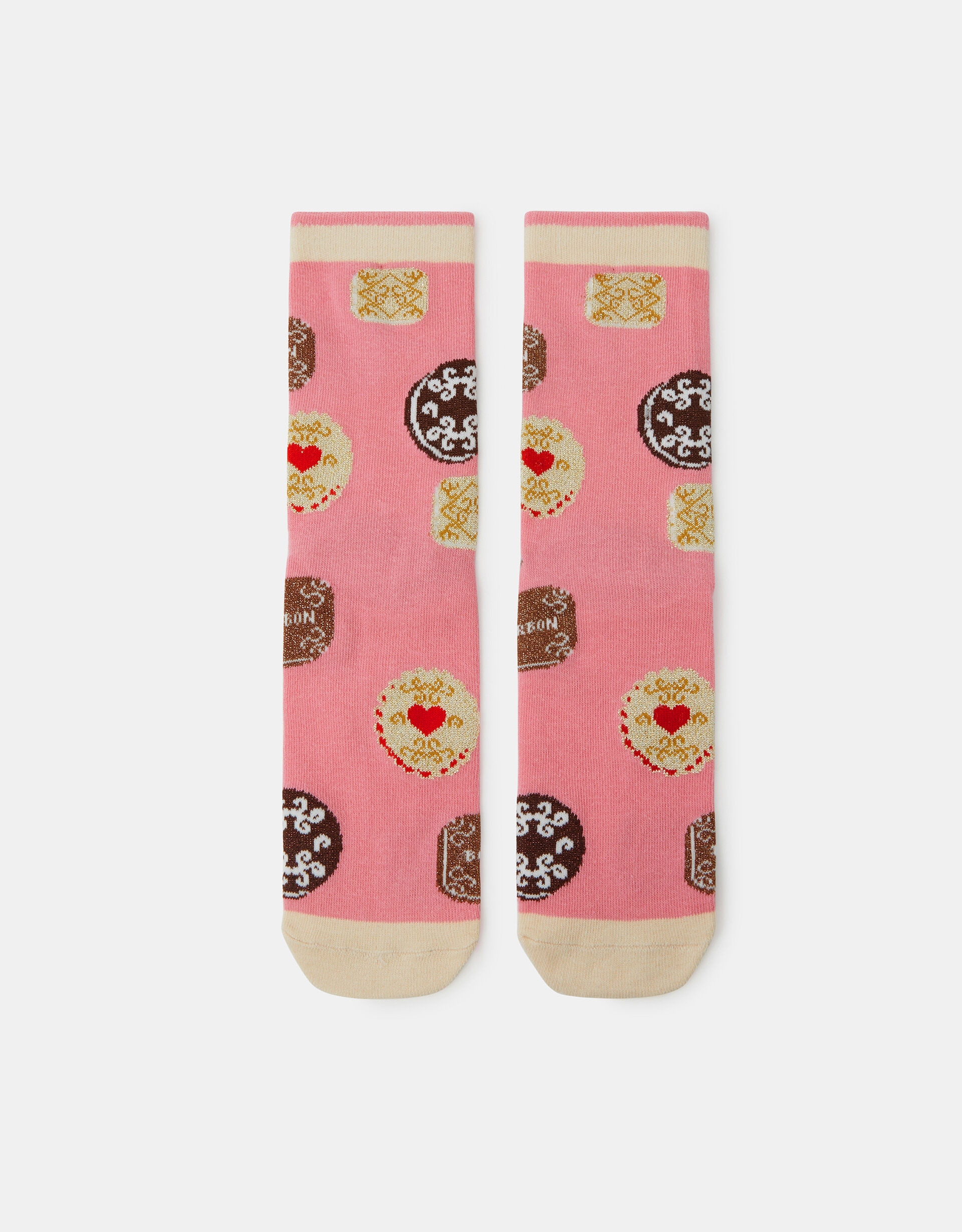Biscuit Print Socks | Accessorize (Global)