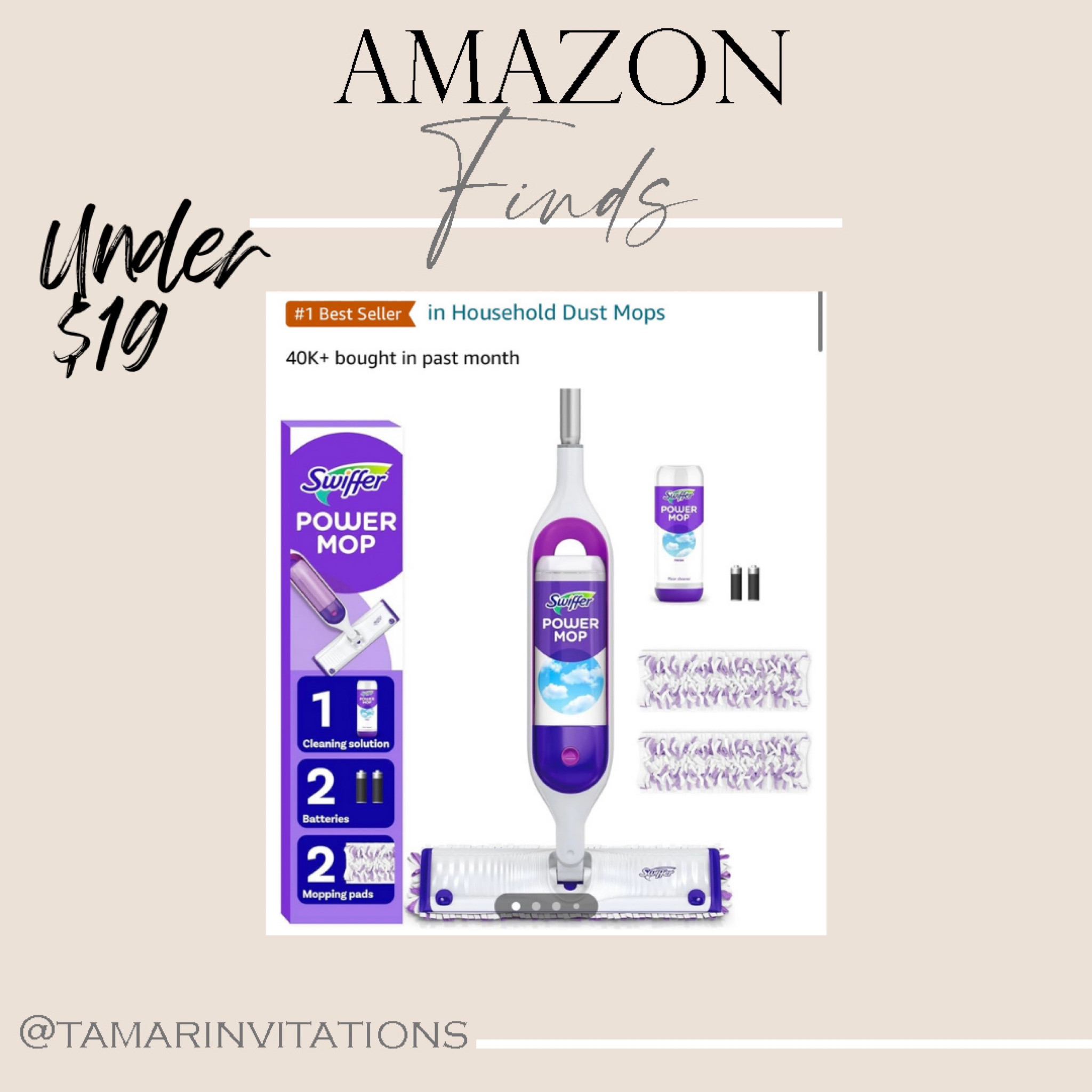 My favorite Amazon Prime purchase! Best mop! Less than $19!

#Amazon #primeday

#LTKFindsUnder50 #LTKSaleAlert #LTKHome