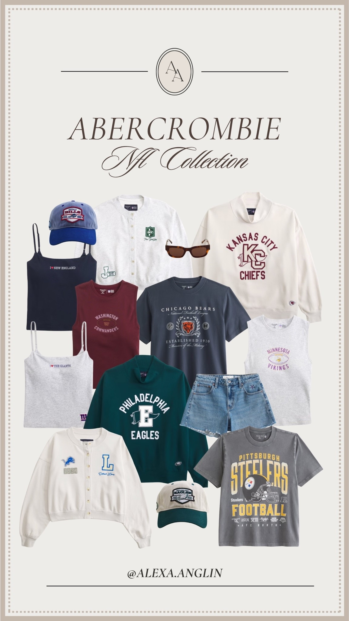 Abercrombie x NFL Collection now live! Shop merch for all teams so you’re game day ready. They also have styles for men, baby & kids!

#LTKSeasonal #LTKootd #LTKMens