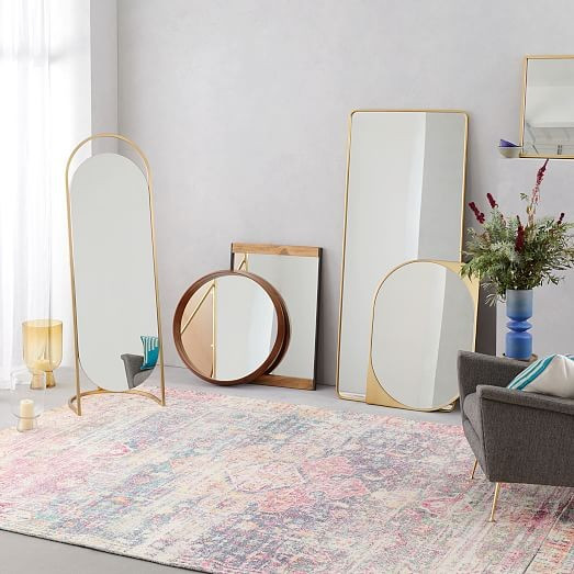 Industrial Wall Mirror - 36" | West Elm (US)
