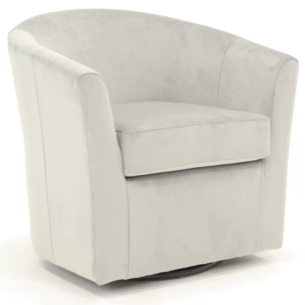 Molinari 31" Wide Swivel Barrel Chair | Wayfair Professional