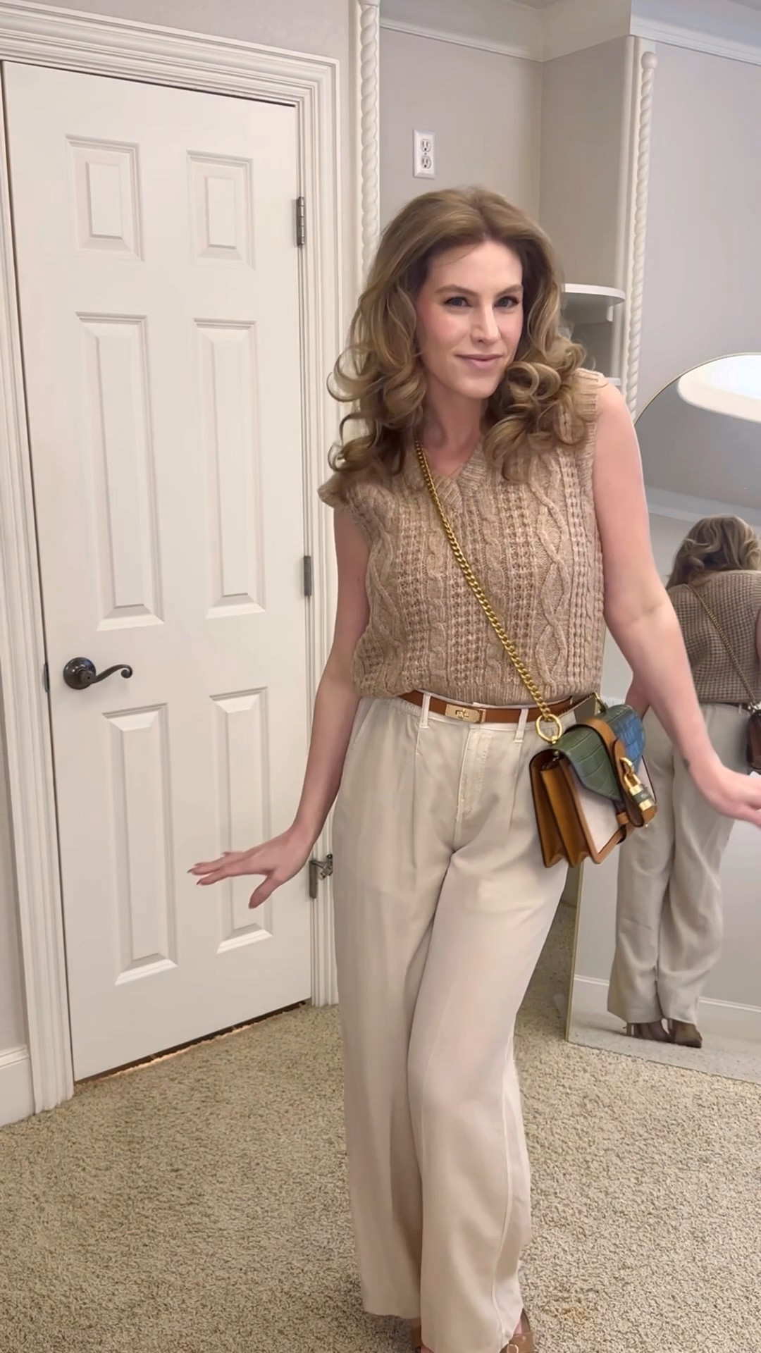 Spring date night outfit (especially when the rain brought in some cooler weather- so best & pants were needed for tonight) 

Pants - extra small 

#LTKWatchNow #LTKBeauty #LTKFindsUnder100
