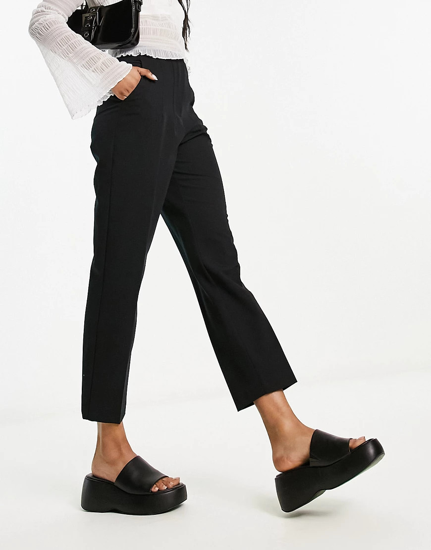 Miss Selfridge cigarette pants in black | ASOS (Global)