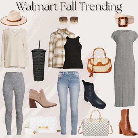 Walmart Fall Trending!

LTKitbag / LTKsalealert / LTKshoecrush / LTKunder100 / LTKunder50 / LTKworkwear / LTKtravel / LTKhome / drinkware / tumbler / Walmart / Walmart finds / Walmart style / Walmart fashion / Walmart sale / clearance / sale alert / Walmart fashion finds / leggings / jeans / high rise skinny jeans / jacquard leggings / ribbed midi dress / shacket / plaid shacket / tunic / tunic blouse / ribbed tunic blouse / Louis Vuitton dupe / Louis Vuitton inspired / luxury dupe / luxury inspired / luxury inspired handbag / love moschino / designer handbag / it bag / moschino / love moschino handbag / rattan handbag / booties / boots / ankle boots / fall booties / fall boots / fall ankle boots / autumn outfit / autumn outfits / fall outfit / fall outfit / belt / belts / tortoise shell belt / sunglasses / foster grant sunglasses / Walmart accessories / high neck tank top / tank top / black tank top / wide brimmed fedora / fedora / beige fedora / Starbucks / Starbucks inspired cup / hat / wide brimmed hat / fedora hat / fall / autumn / fall vibes / autumn vibes / trending / trendy / trendy styles

#LTKstyletip #LTKcurves #LTKSeasonal