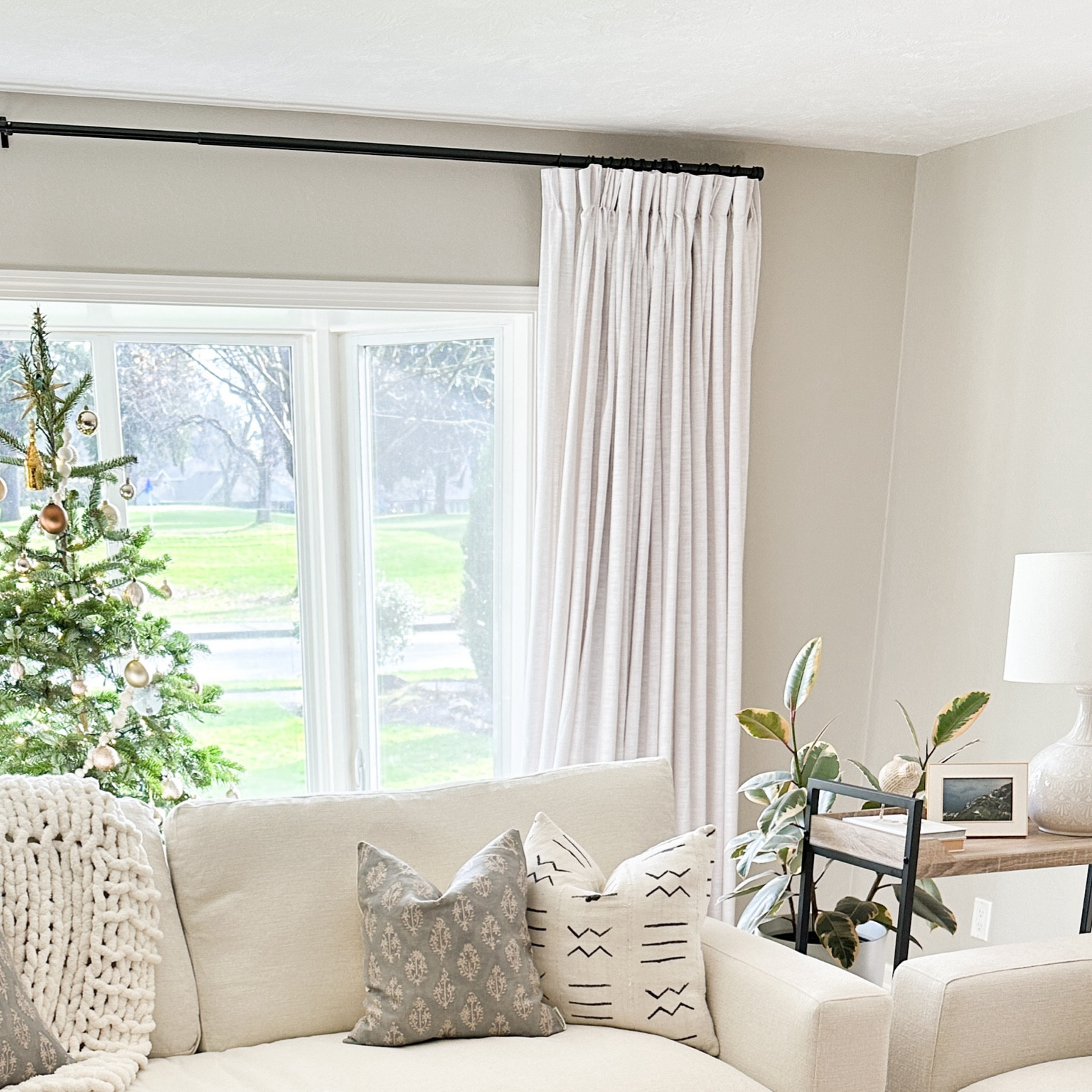 Twopages linen curtains 