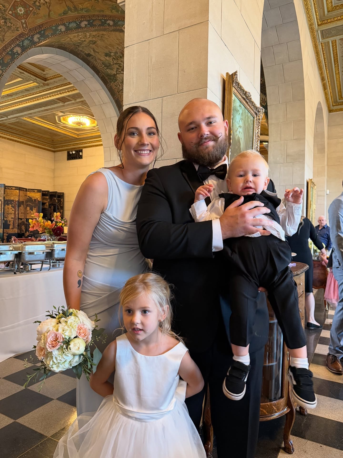 Wedding guest outfits we wore to my sister-in-law’s wedding 🤍

Sharing details on:

• Women’s wedding guest dress
• Neutral heels for wedding
• Men’s wedding guest outfit
• Dress shoes + accessories

Perfect outfit inspiration for:
spring wedding guest dress
summer wedding outfit ideas
outdoor wedding guest attire
semi-formal wedding looks

Everything linked here.

Wedding guest style | neutral wedding outfit | elegant wedding guest dress | couple wedding outfits

#LTKootd #LTKWedding #LTKgrwm