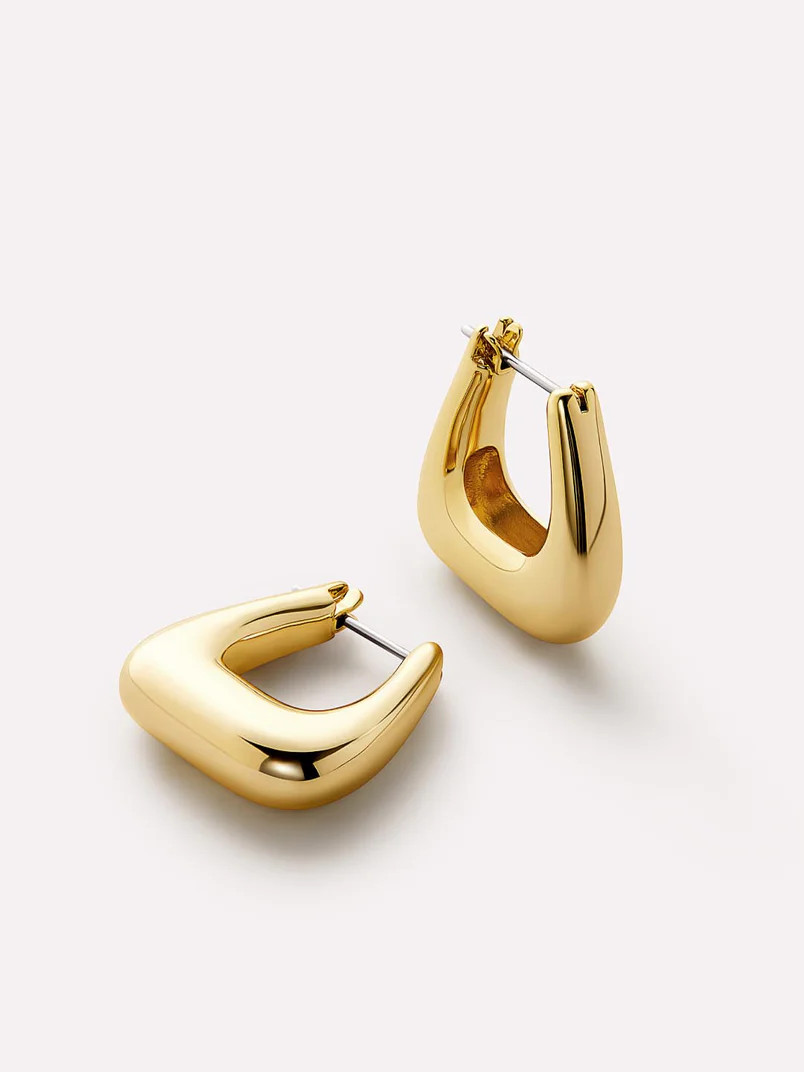 Chunky Gold Hoop Earrings | Ana Luisa